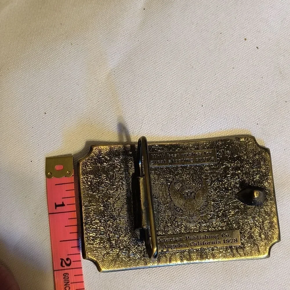 Vintage Brass belt buckle